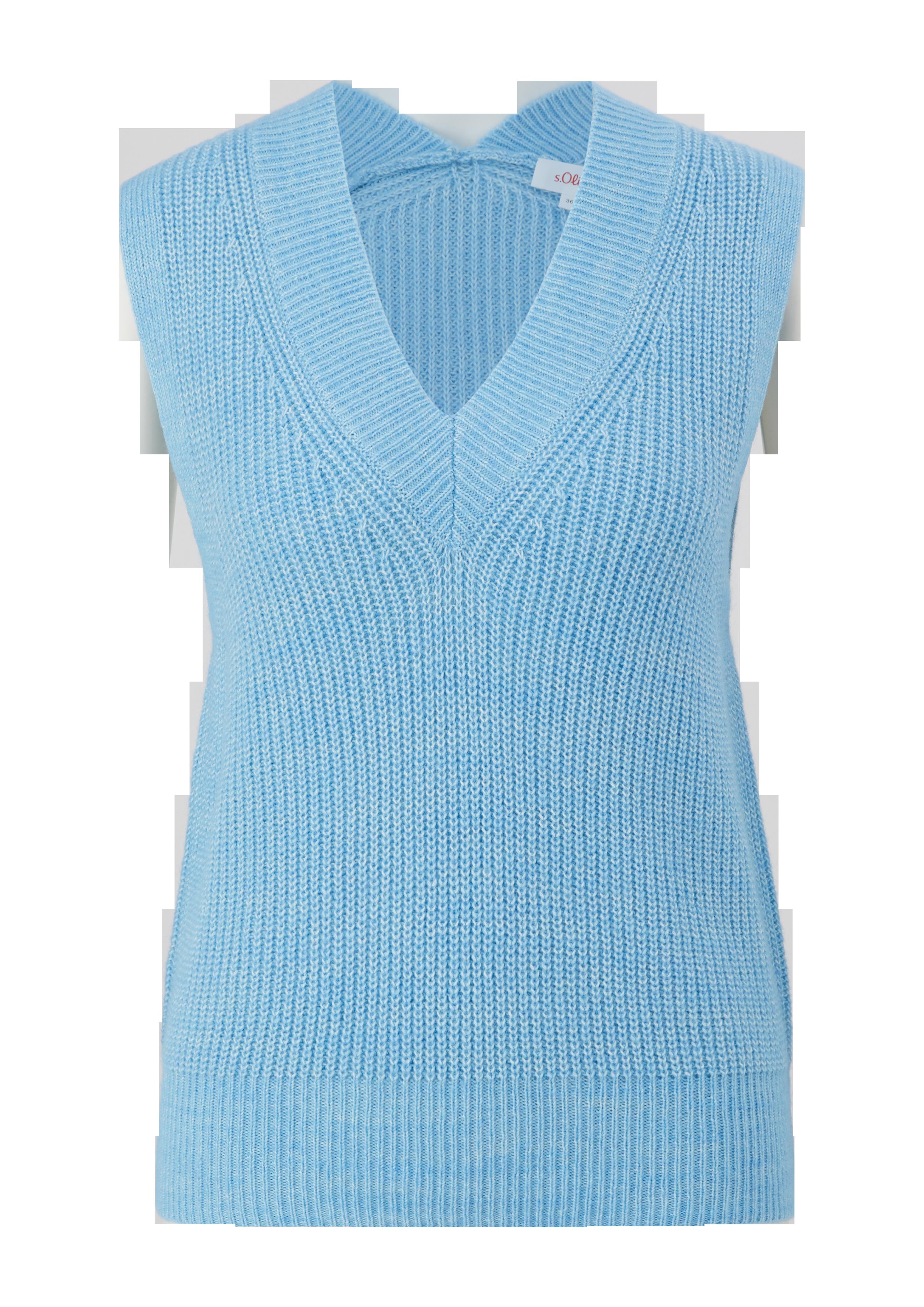 Strickpullunder mit V-Ausschnitt  2124205-5194