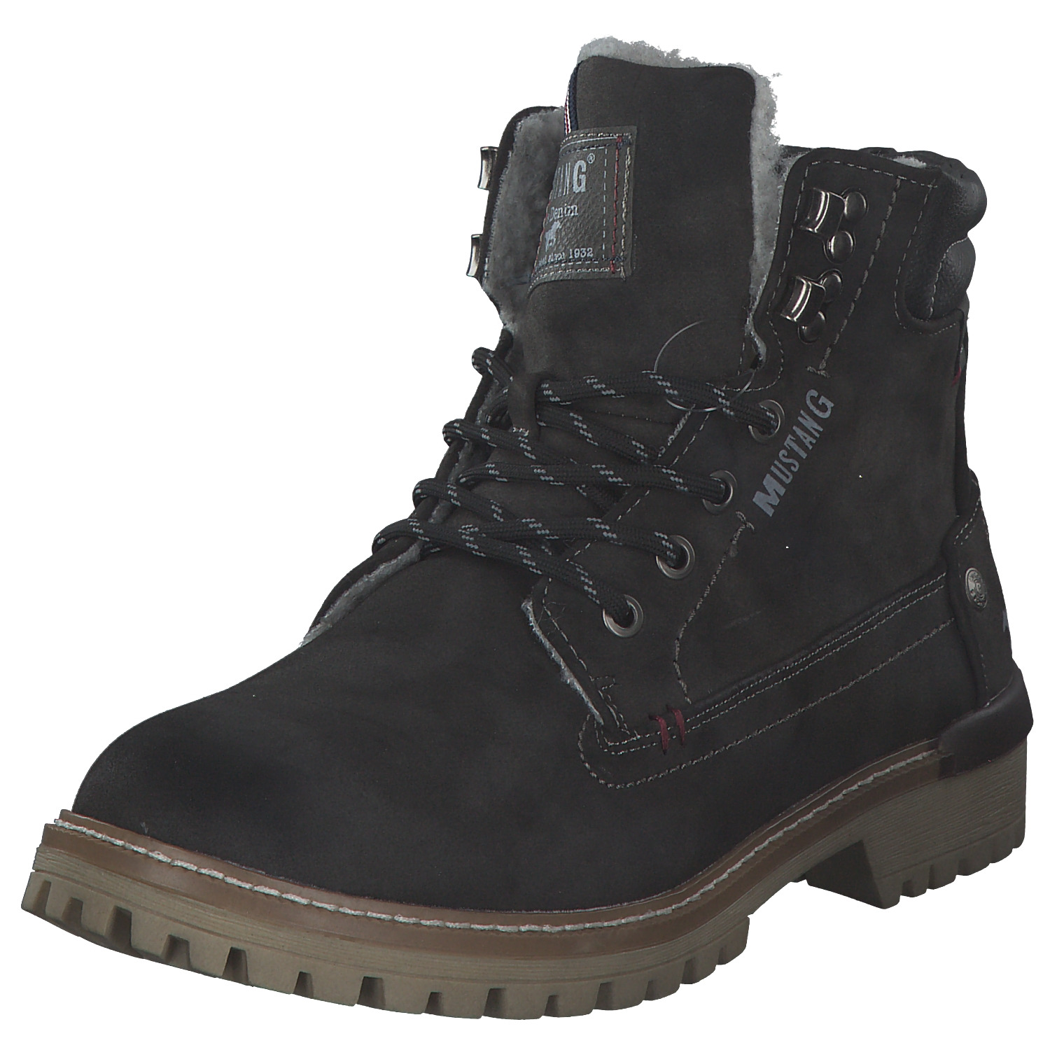 Mustang 4142602, Winterstiefeletten, Herren, Grau