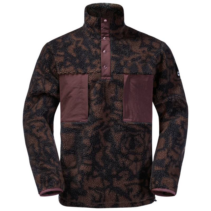 Jack Wolfskin PANK HUDSON SNAP M Fleecepullover Herren