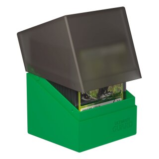 Ultimate Guard Boulder Deck Case 100+ Synergy Schwarz/Grün