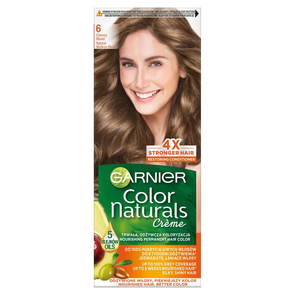 „Color Naturals“ plaukų dažai Nr. 6