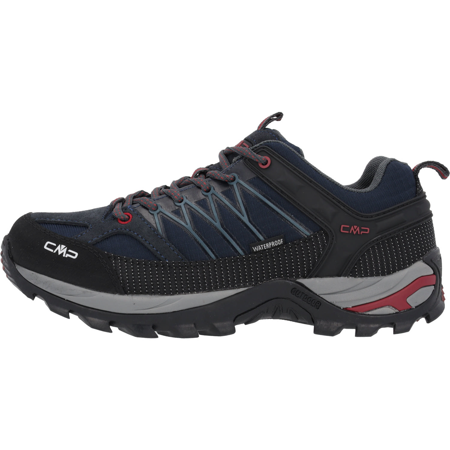 CMP Rigel 3Q54457, Trekkingschuhe, Herren, asphalt-syrah
