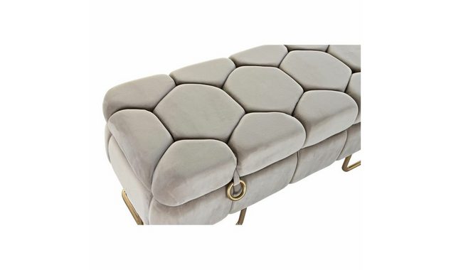 DOTMALL Sitzhocker Schminkhocker(1 St), Gepolstert, mit Stauraum, Metallbeine,Polyester
