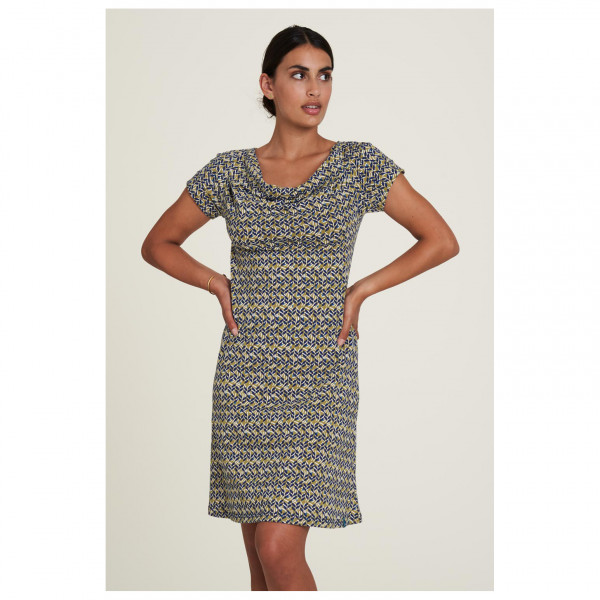 Tranquillo - Women's Jersey-Kleid S/S geraffter Ausschnitt - Kleid