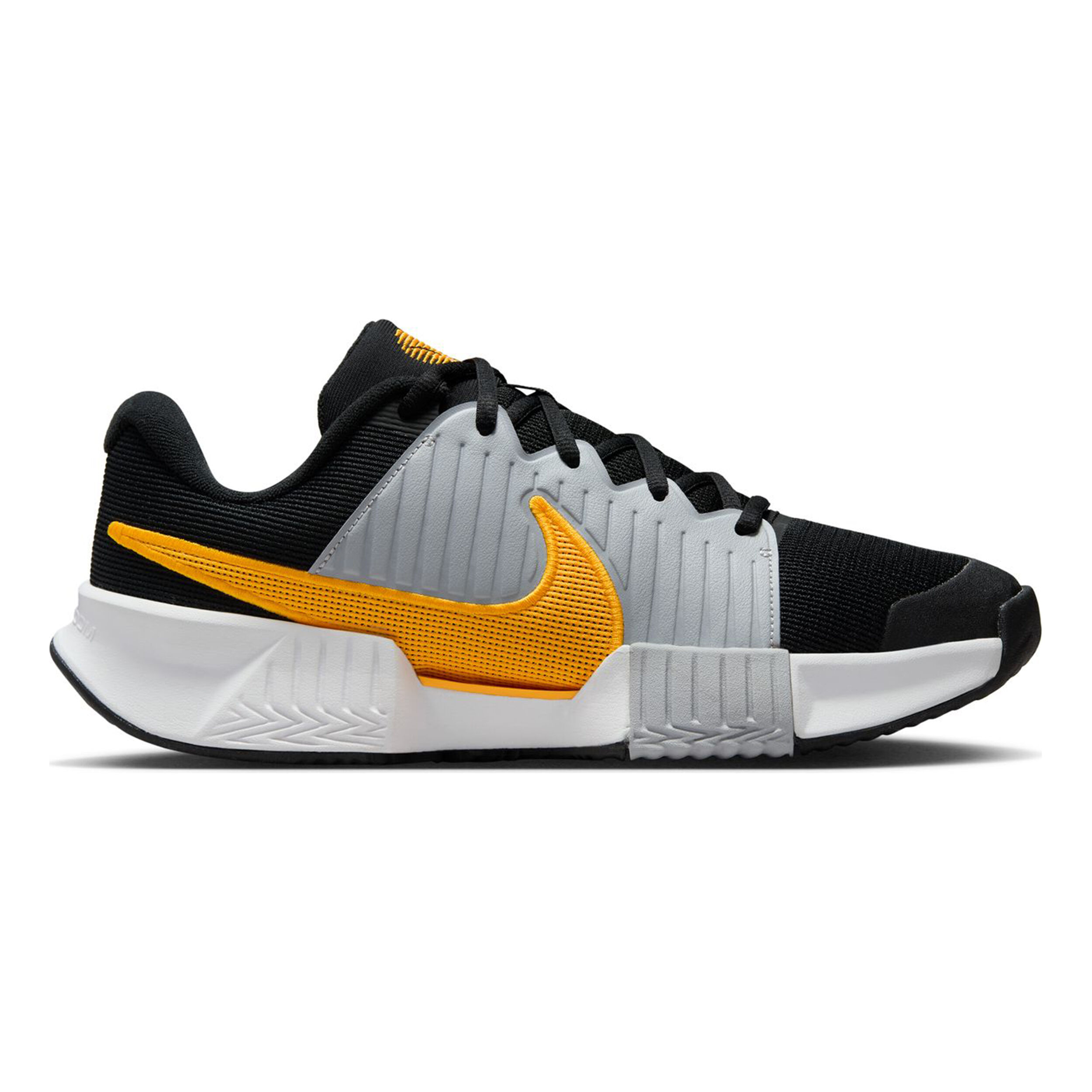 Zoom GP Challenge Pro Sandplatzschuh Herren - Schwarz, Grau