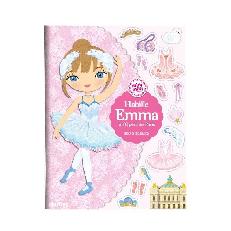 Livre Minimiki, habille Emma à l'opéra - Play Bac