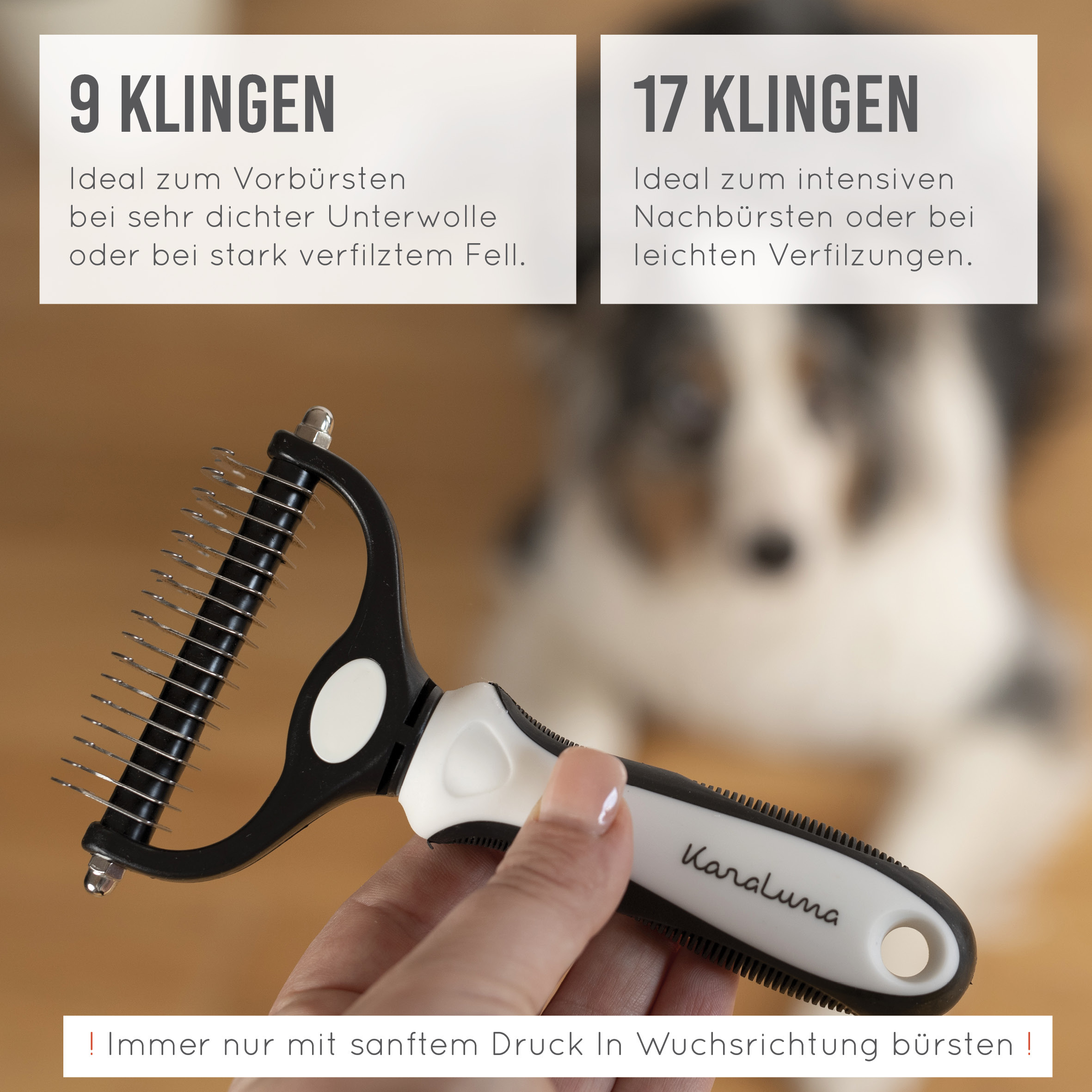 KaraLuna Fellpflege KaraLuna Unterfellbürste