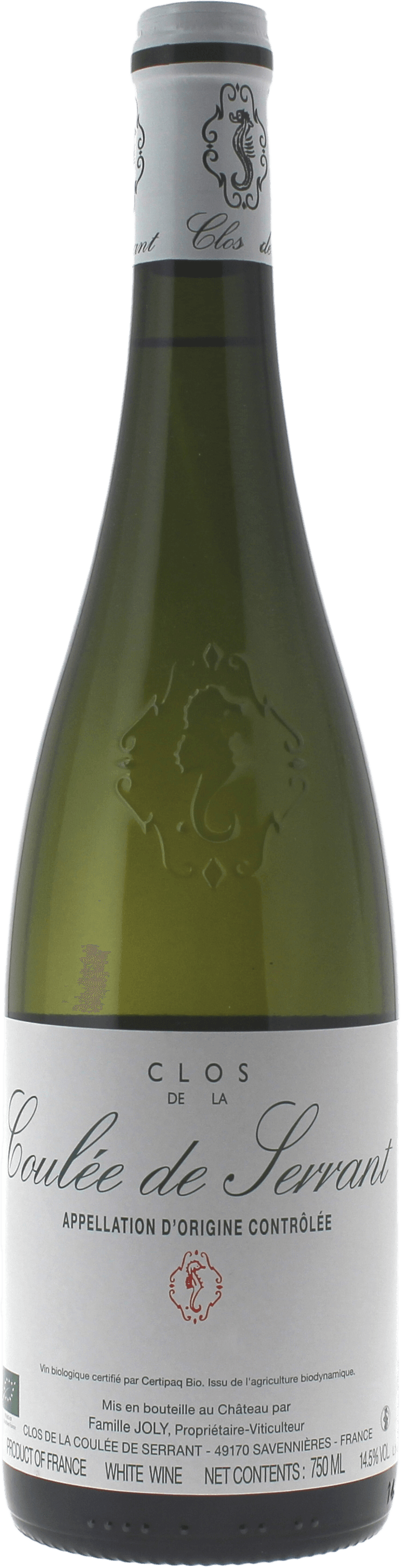 La coulée de serrant tries du grand clos nicolas joly 1999