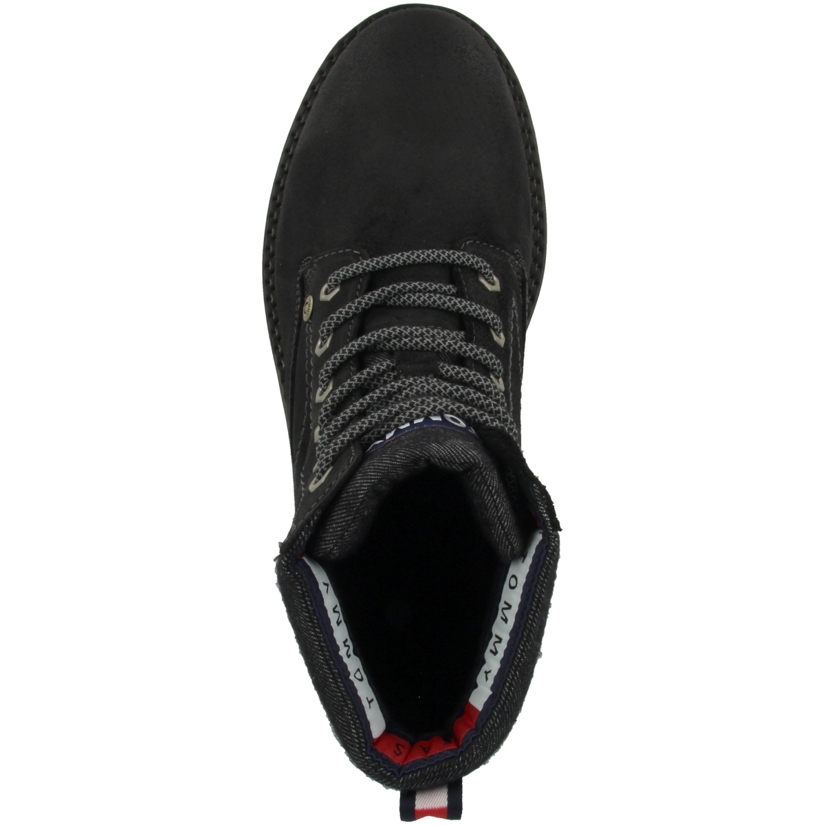Tommy Hilfiger Tommy Jeans Lace Up Schnürboots schwarz