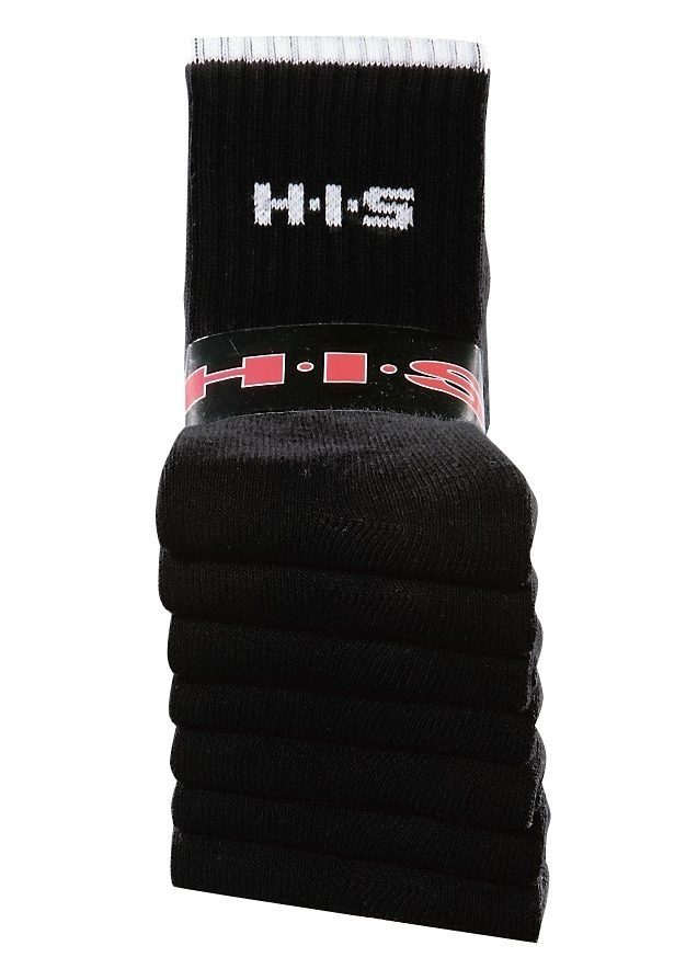 H.I.S Sportsocken (Set, 6-Paar) mit Frottee & verstärkten Belastungszonen