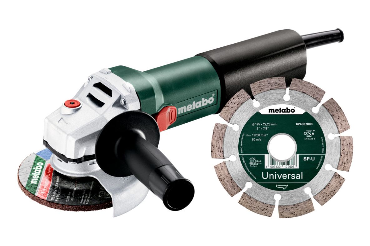 Metabo 610035920 WQ 1100-125 Σετ Μικρός Γωνιακός Τροχός