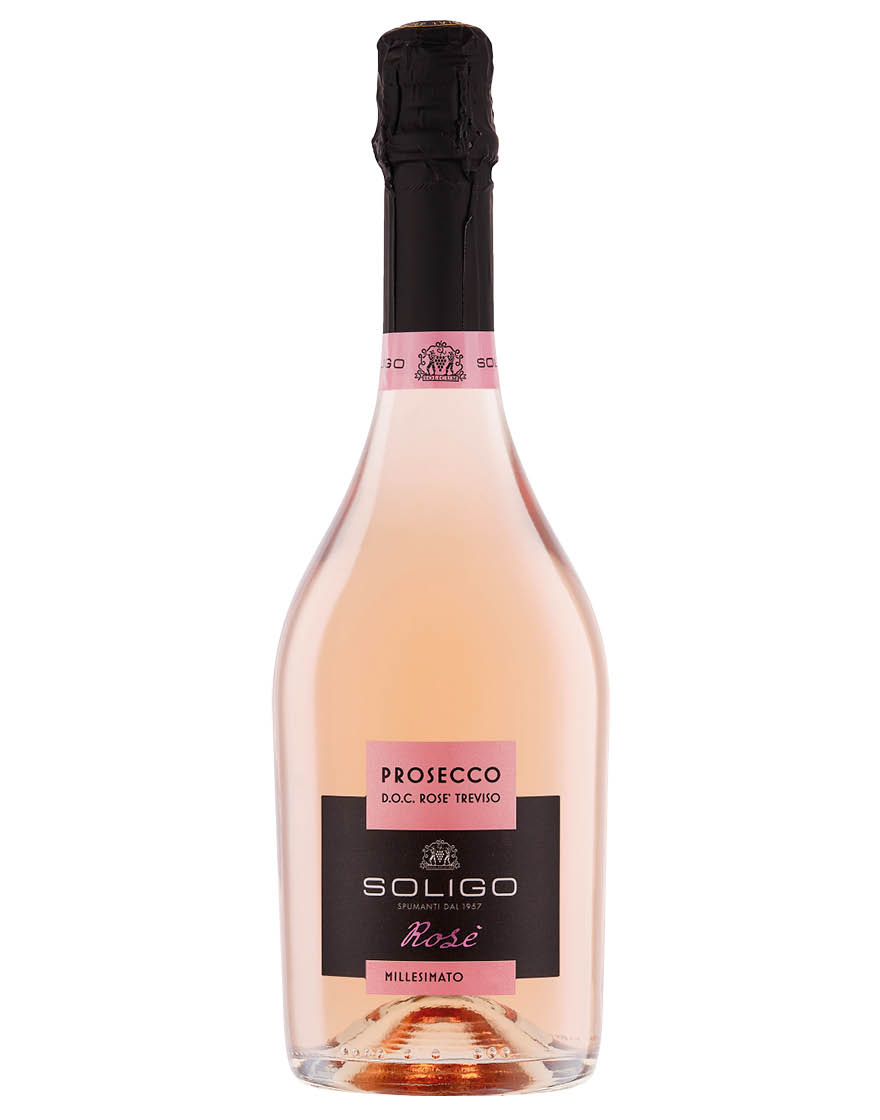 Prosecco Treviso Brut Rosé DOC  2022 Soligo 0,75 ℓ