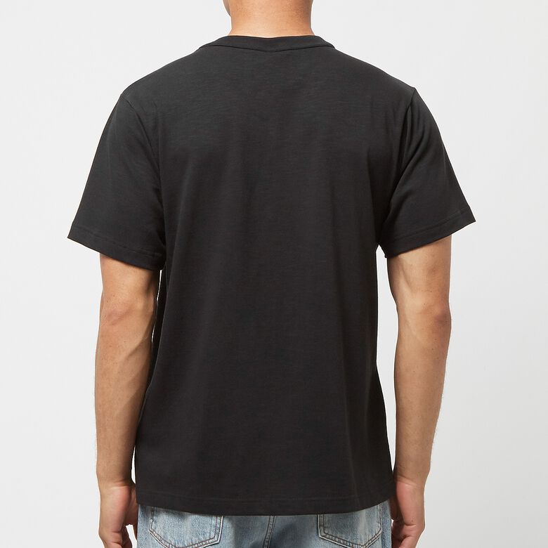 NIKE Life Shortsleeve Knit Top black/black/white