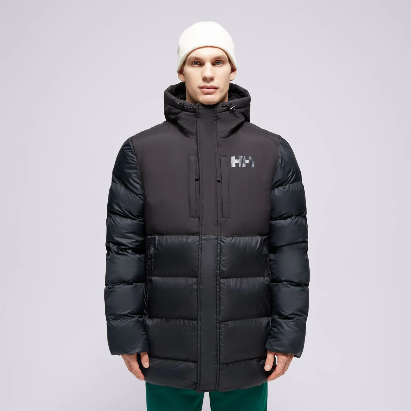 HELLY HANSEN JACKE WINTER ACTIVE PUFFY Schwarz