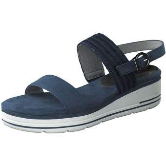 Marco Tozzi Earth Edition Sandale in blau