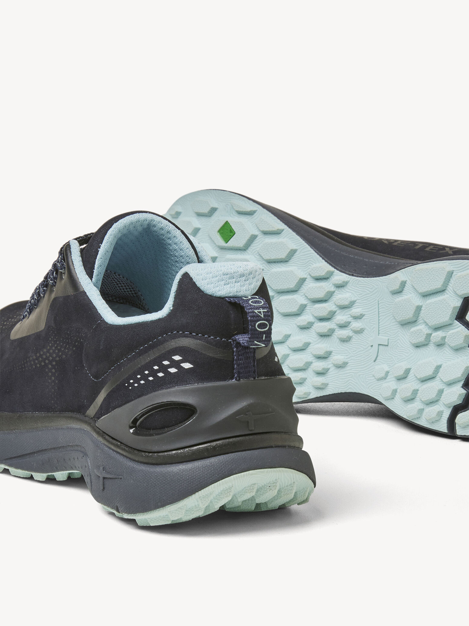 GORE-TEX Chaussure de randonnée W-0405 en cuir - bleu