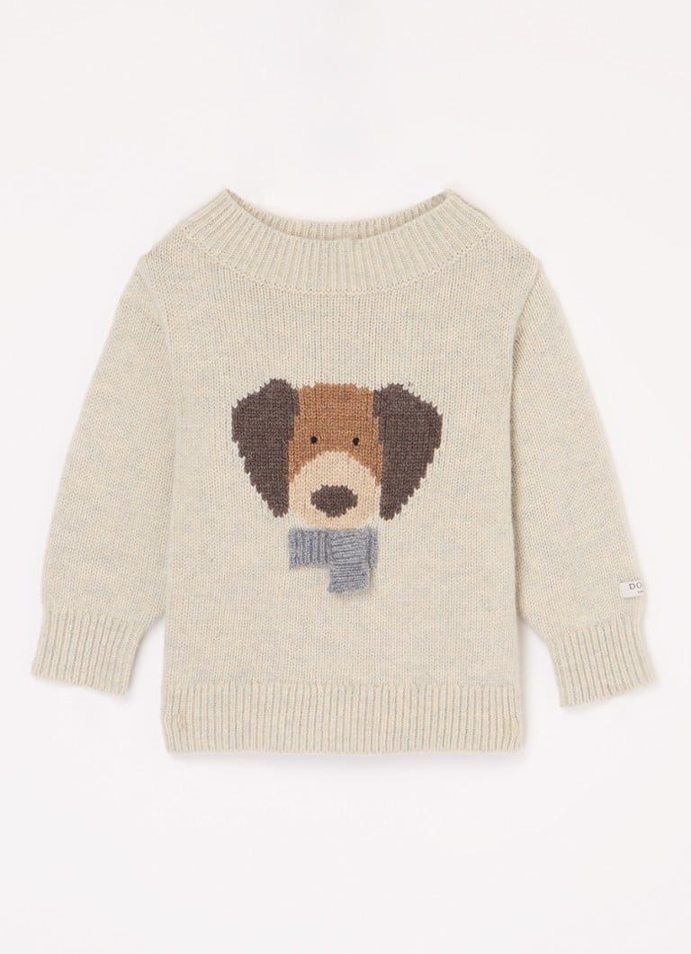 Donsje Amsterdam Pulover din lână merinos din tricot fin
