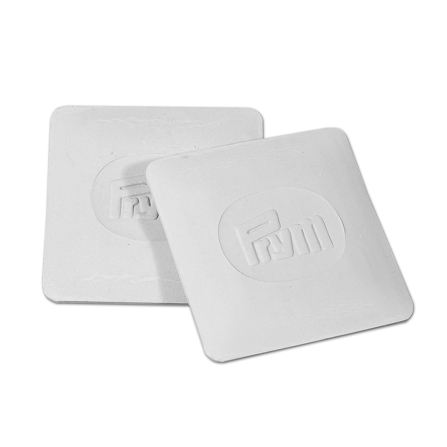 Prym Schneiderkreide, Farbe: weiß, Größe: 5 x 5 cm, Inhalt: 2 Stück