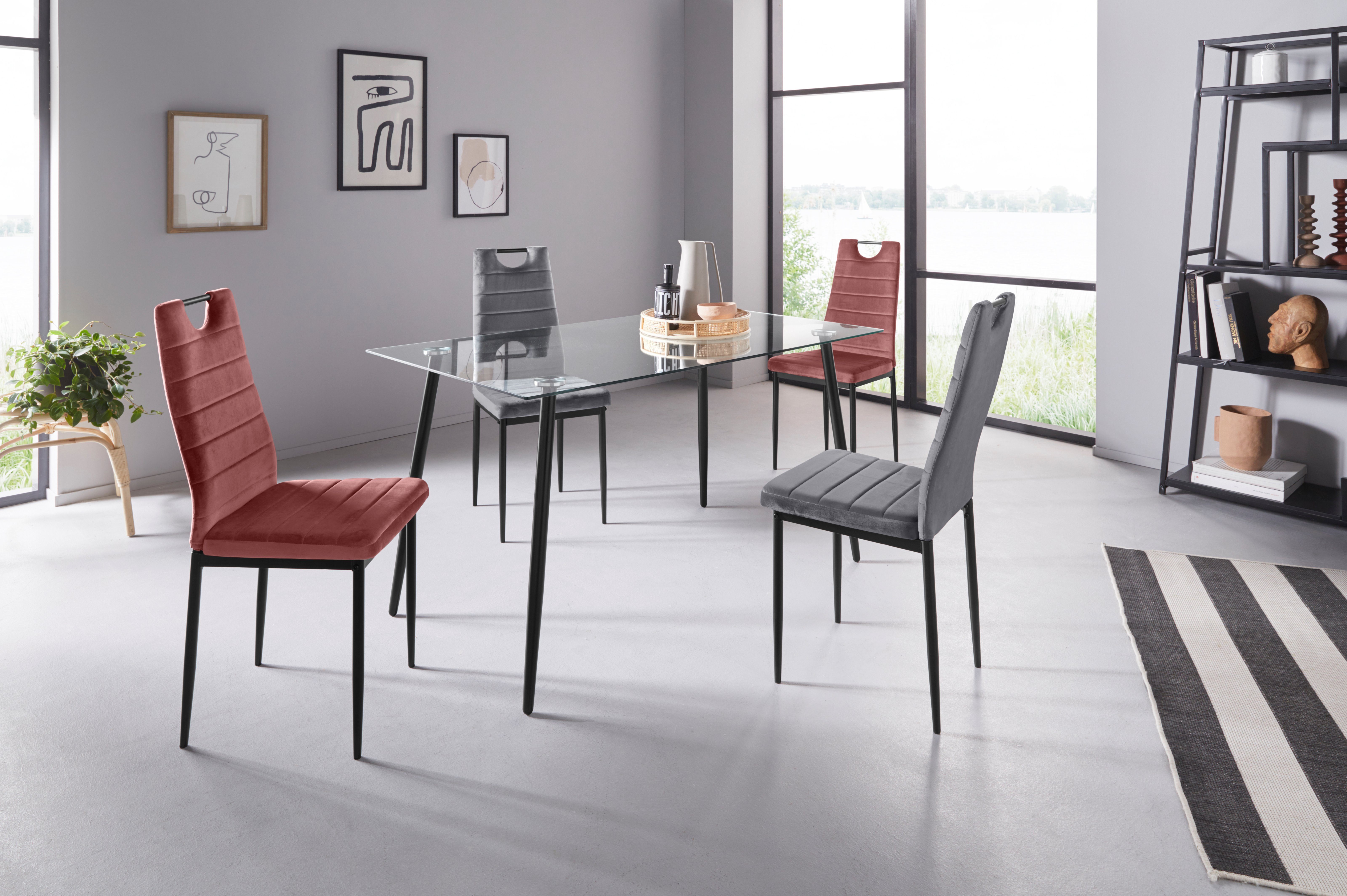 INOSIGN Glastisch Danny, Breite 140 cm
