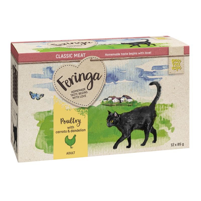 Sparpaket Feringa Classic Meat Menü Pouch 48 x 85 g