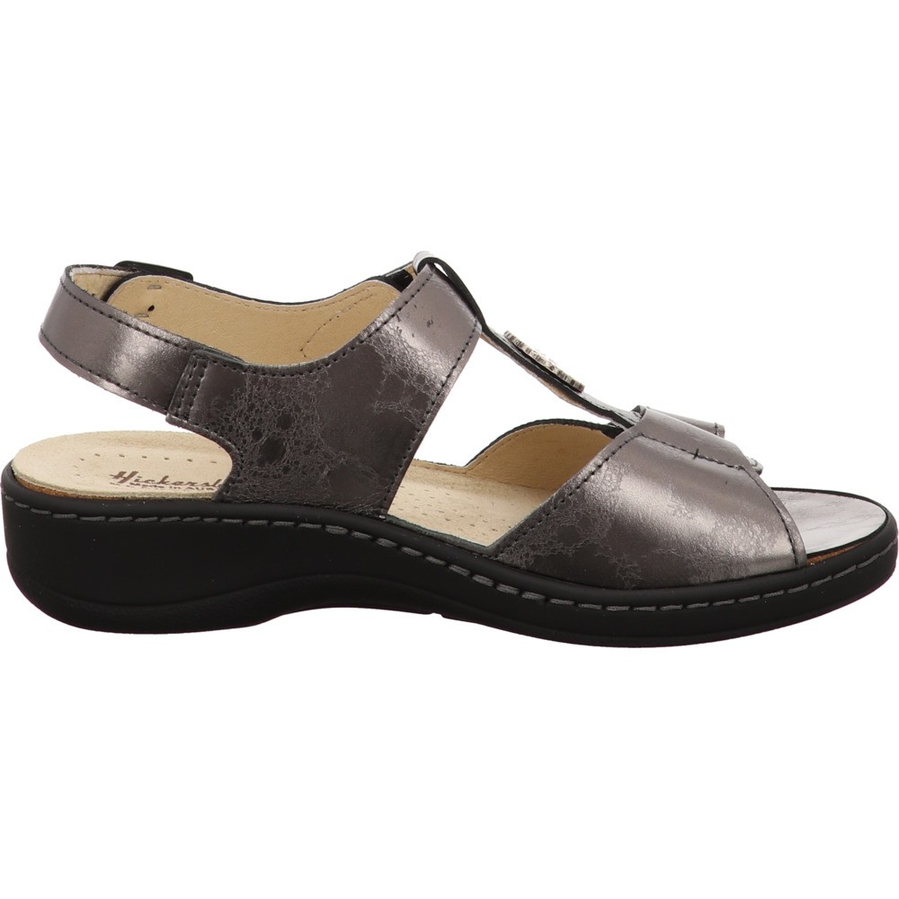 HICKERSBERGER Komfort Sandalen silber