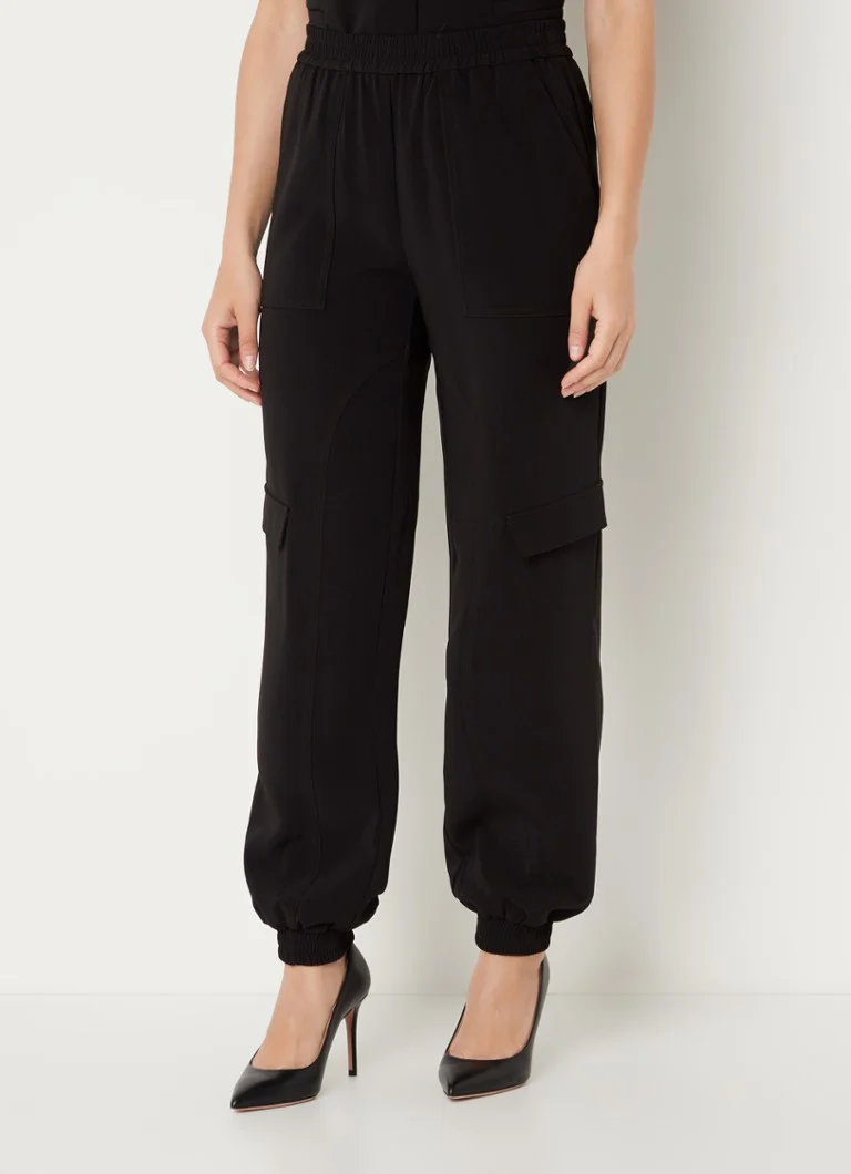 Pantaloni cargo affusolati a vita alta Bruuns Bazaar Brassica Cilla