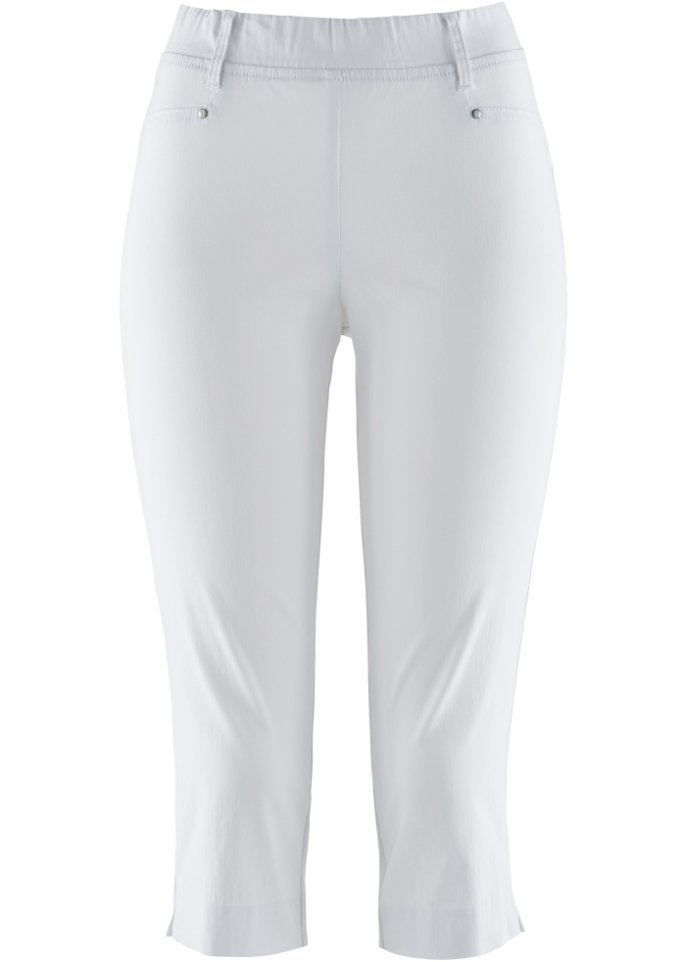 Stretchcapri mit Schlupfbund