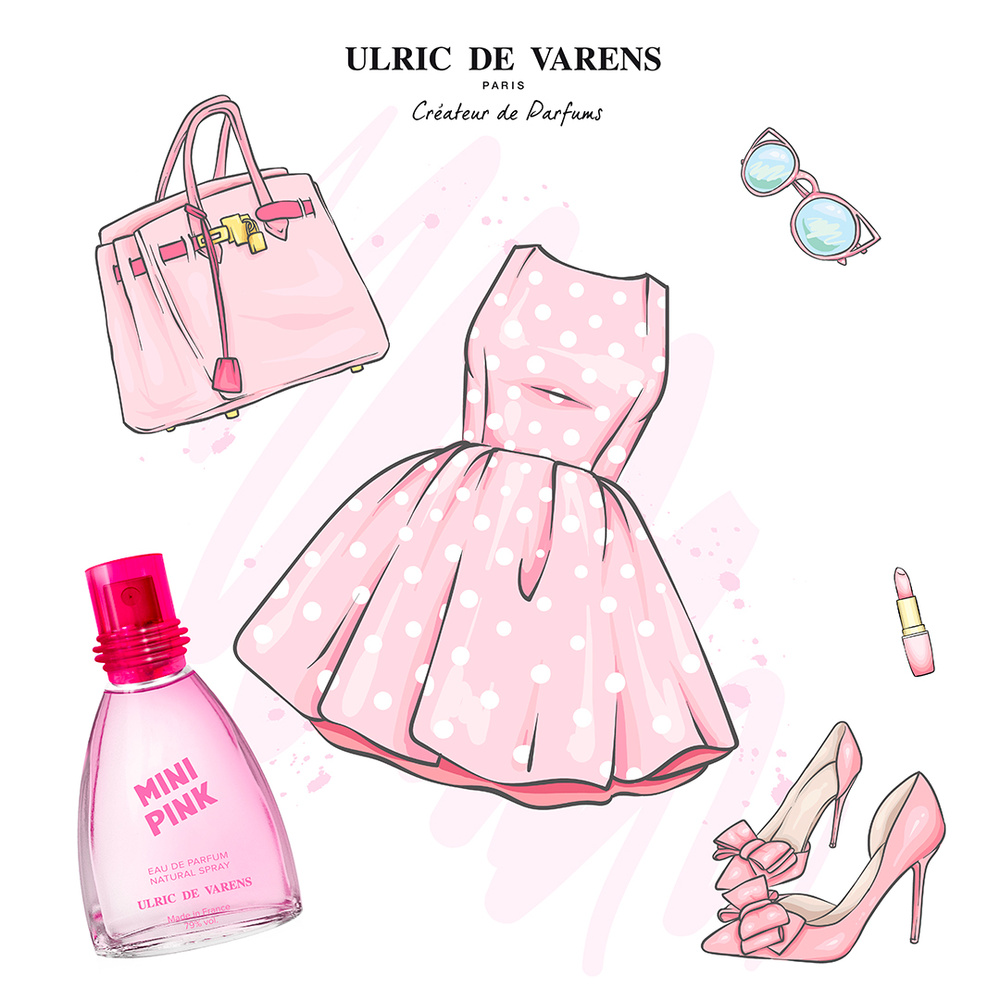 Ulric de Varens Mini Pink Eau de Parfum