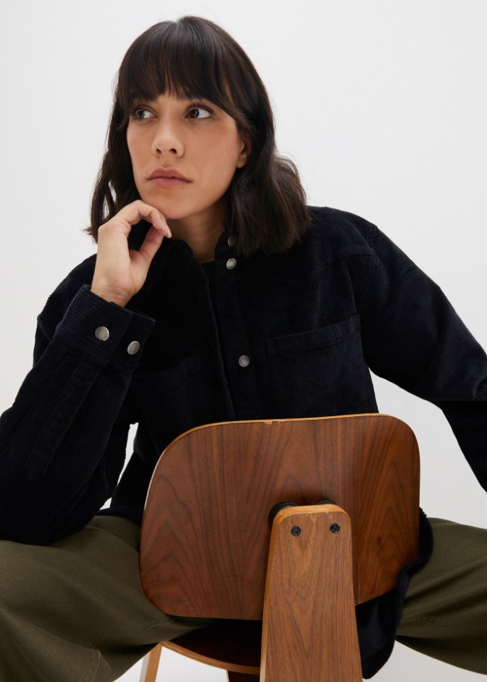 Cord-Shaket, oversized