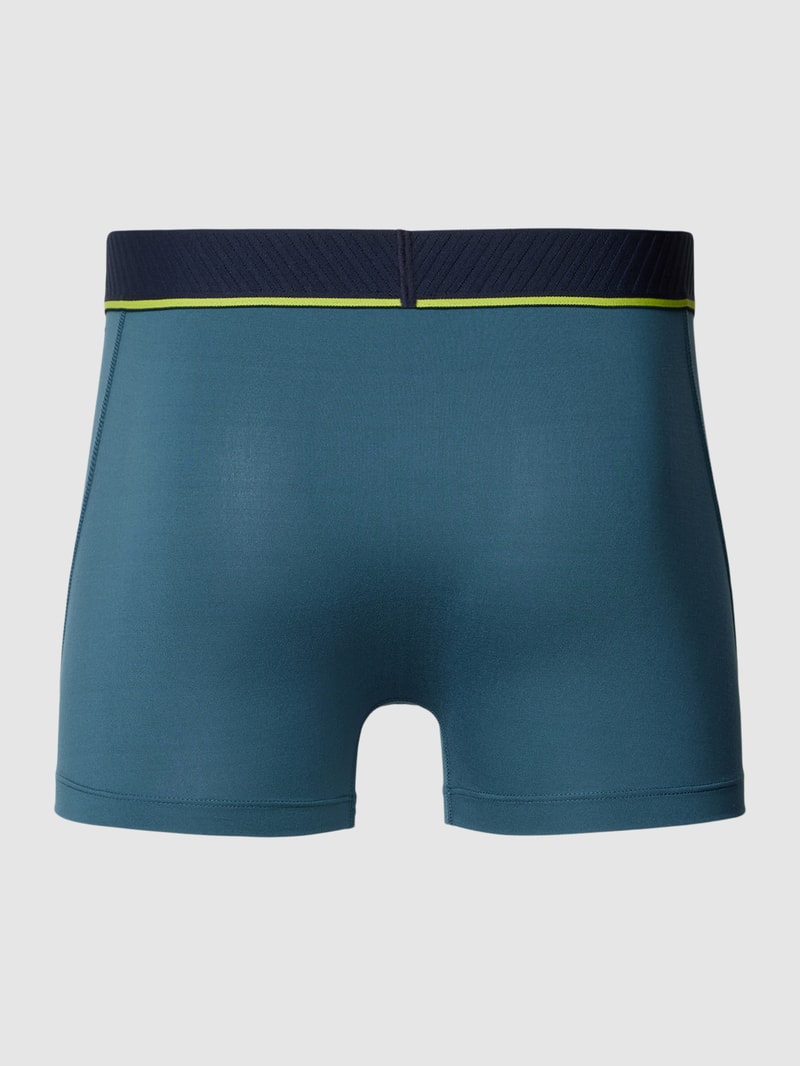 Trunks mit Label-Details in neon gelb