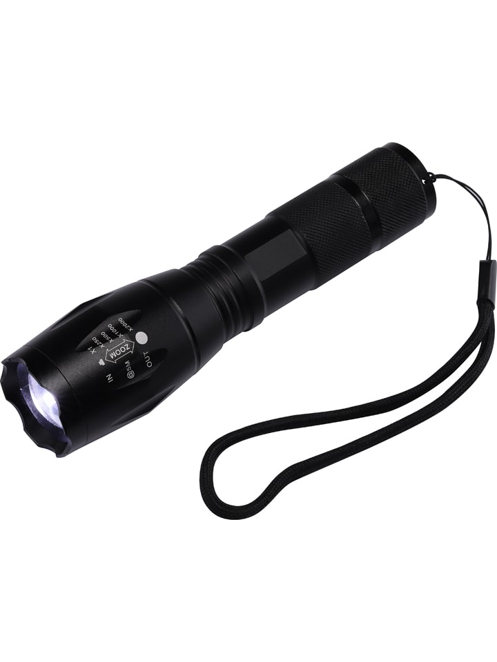Nature Fellow LED-Taschenlampe in Schwarz - (L)13,5 cm günstig kaufen onesize