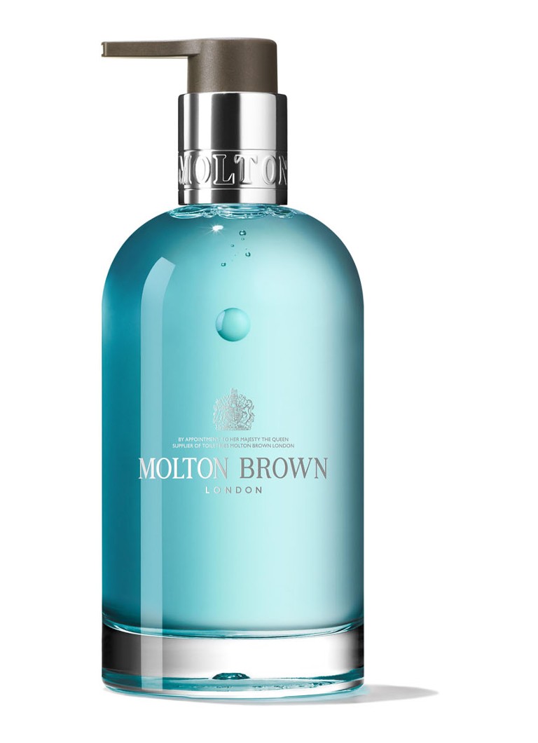 Săpun lichid fin de mâini Molton Brown Coastal Cypress & Sea Fennel în sticlă de sticlă - Săpun de mâini