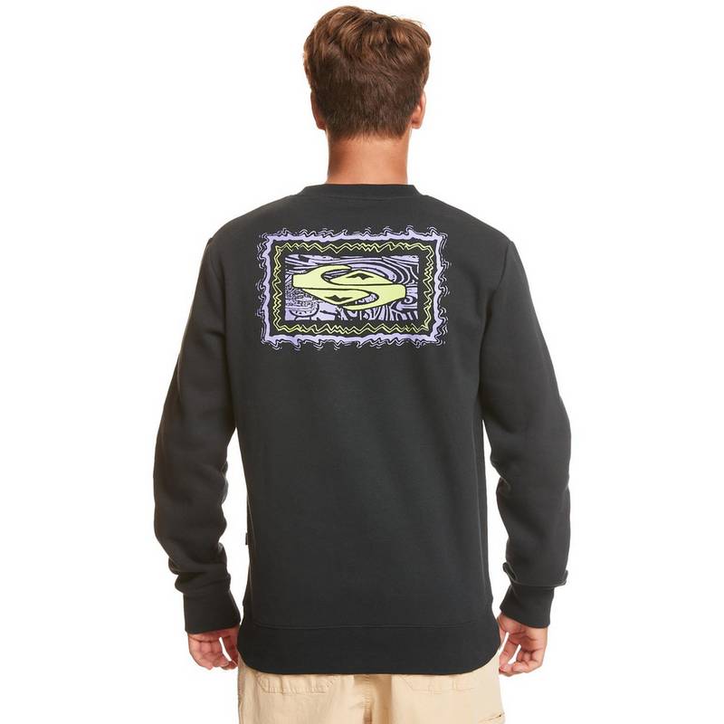Quiksilver SURF THE EARTH CREW Fleecepullover Herren