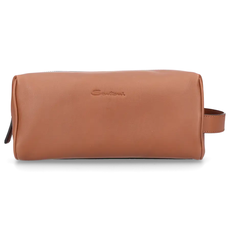 Santoni - Pochette A2SCC45 Kalbsleder - braun