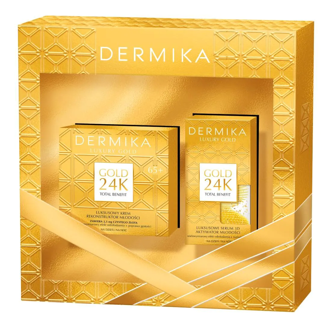 Dermika Luxury Gold 65+ Ansigtskosmetiksæt