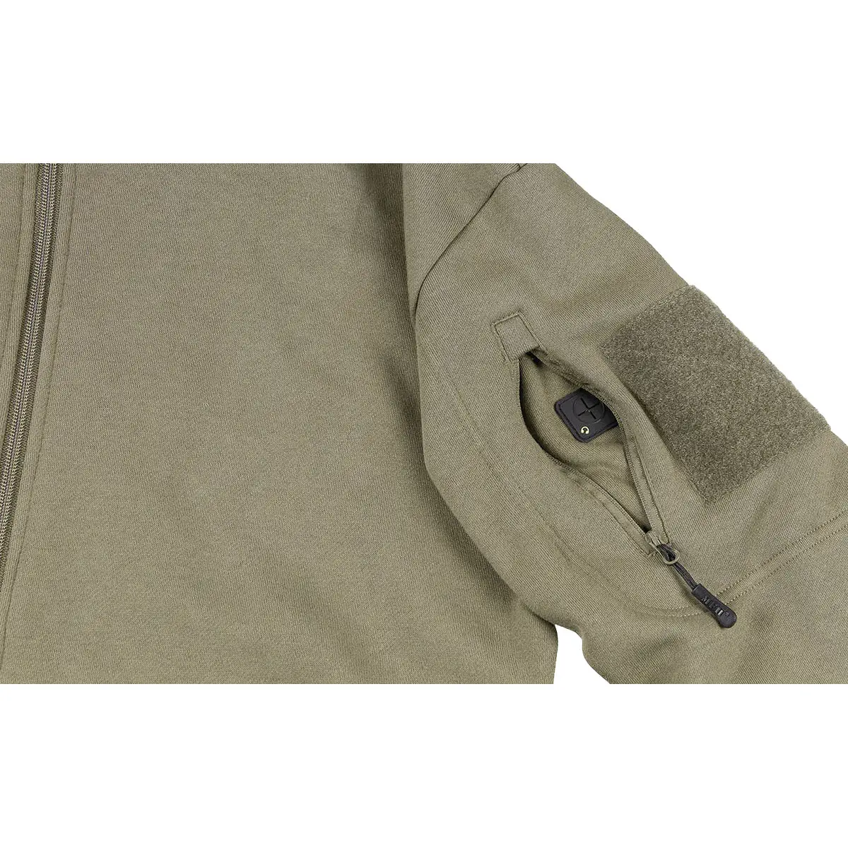 Sweatjacke Tactical oliv
