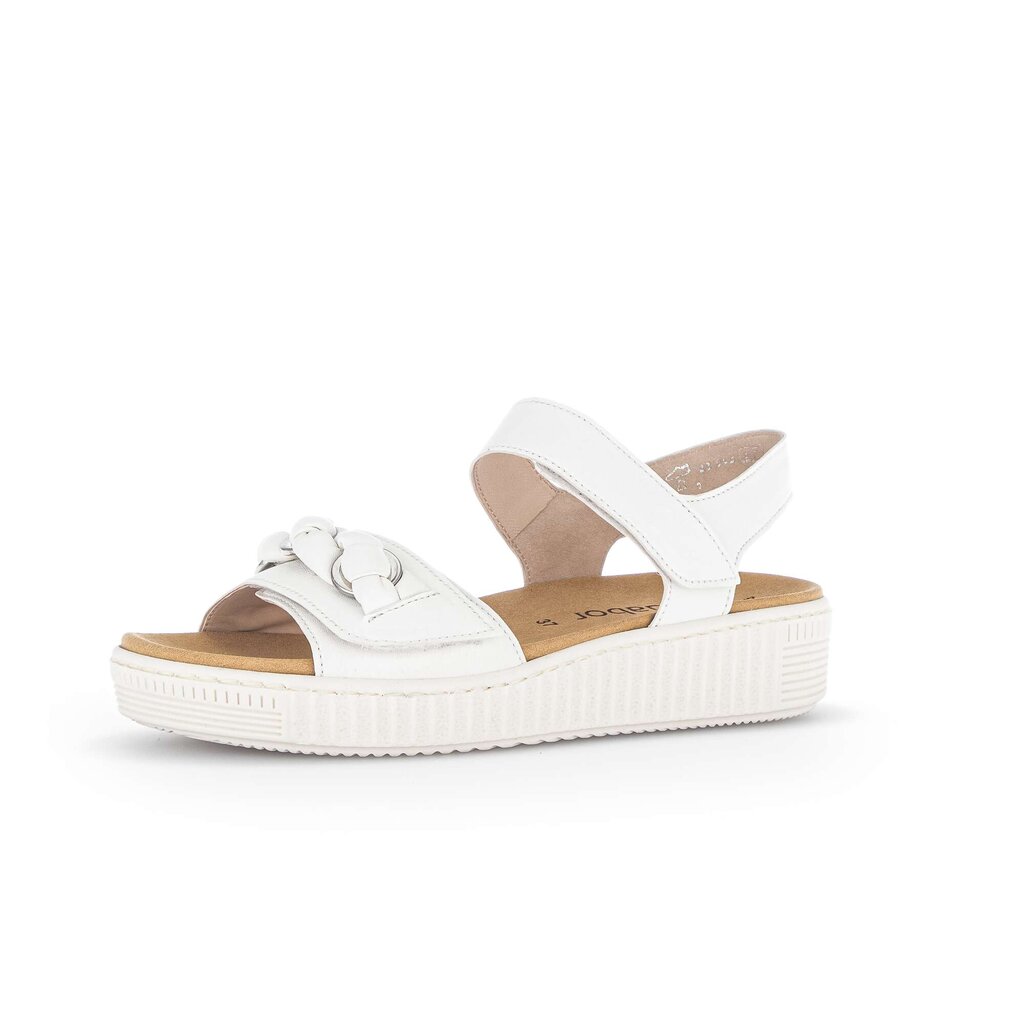 Gabor fashion Plateau Sandale creme