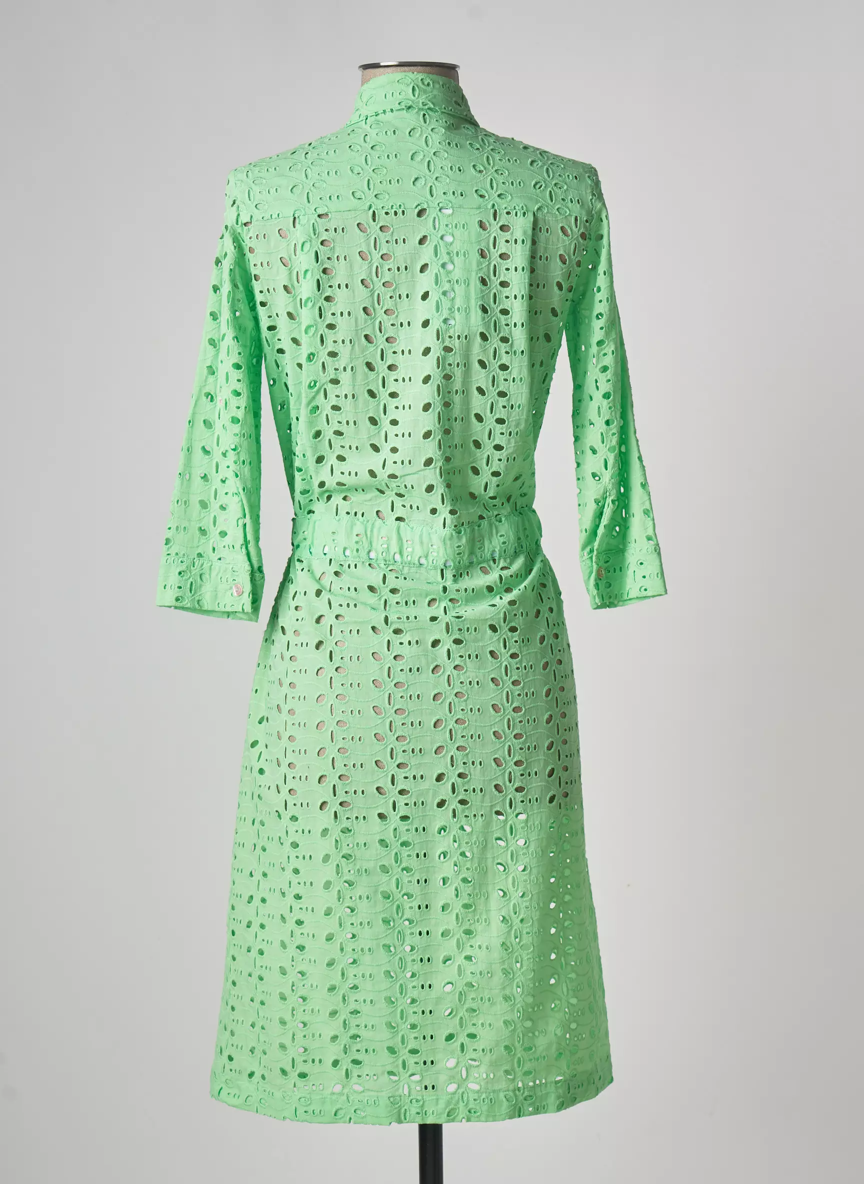 Pame Carrioni Robes Mi Longues Femme couleur vert