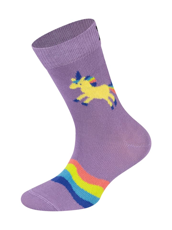 Happy Socks Socken Kids Rainbow-Heart-Starfish-Flower Socks in multi_coloured günstig kaufen
