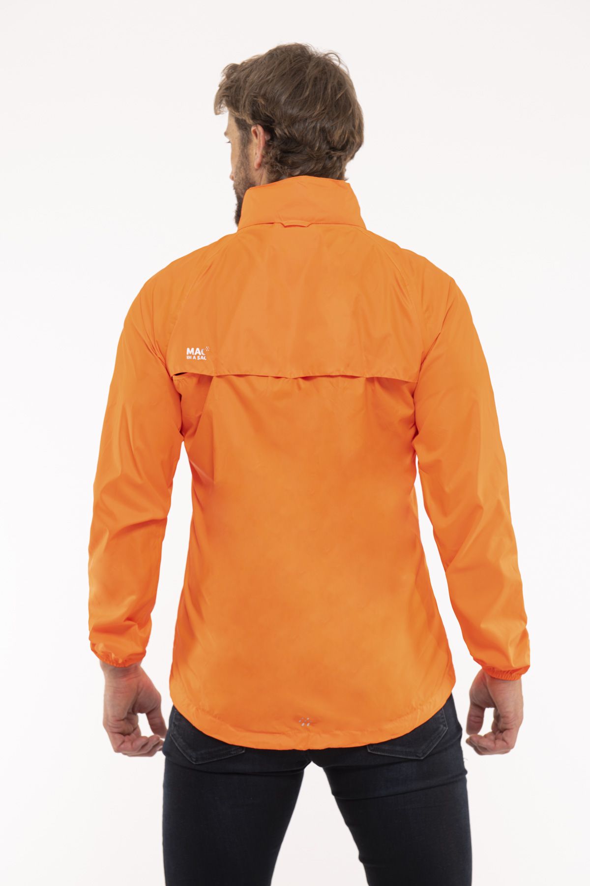 Mac in a Sac Neon Orange Regenjacke