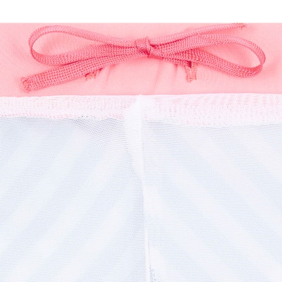 Badeshorts, mittelblau für Mädchen