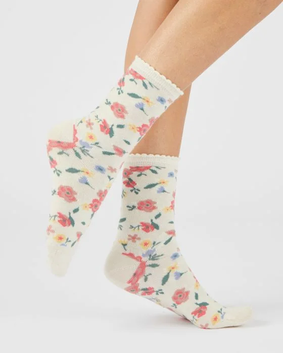 Lot de 2 paires de chaussettes maille fantaisie chaude Thermolactyl