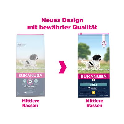 Eukanuba Adult Medium Breed Huhn