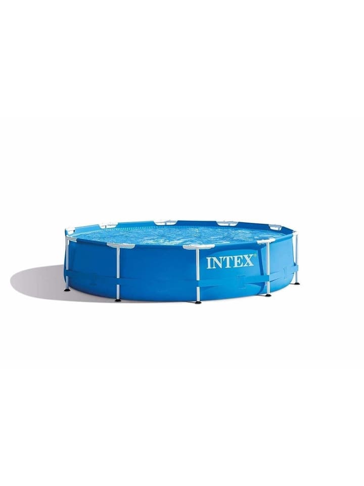 Intex Metal Frame Rundpool 305 cm inkl. Pumpe in Blau ab 6 Jahre günstig kaufen onesize