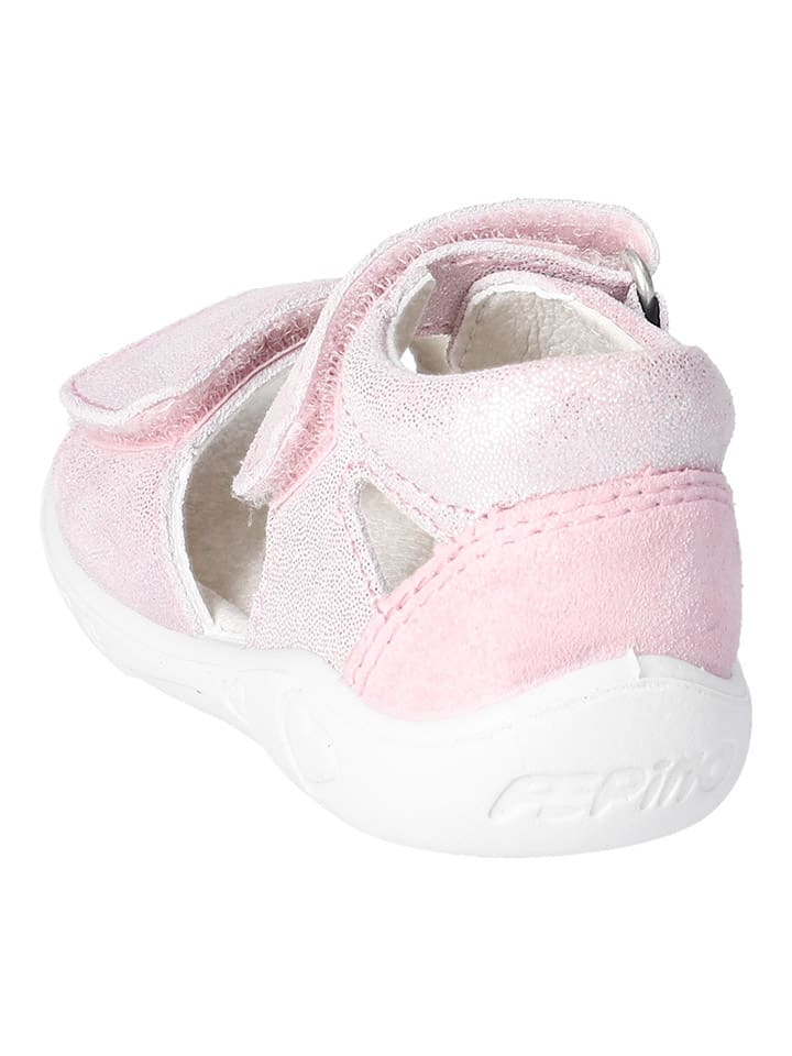 PEPINO Leder-Sandalen in Rosa günstig kaufen