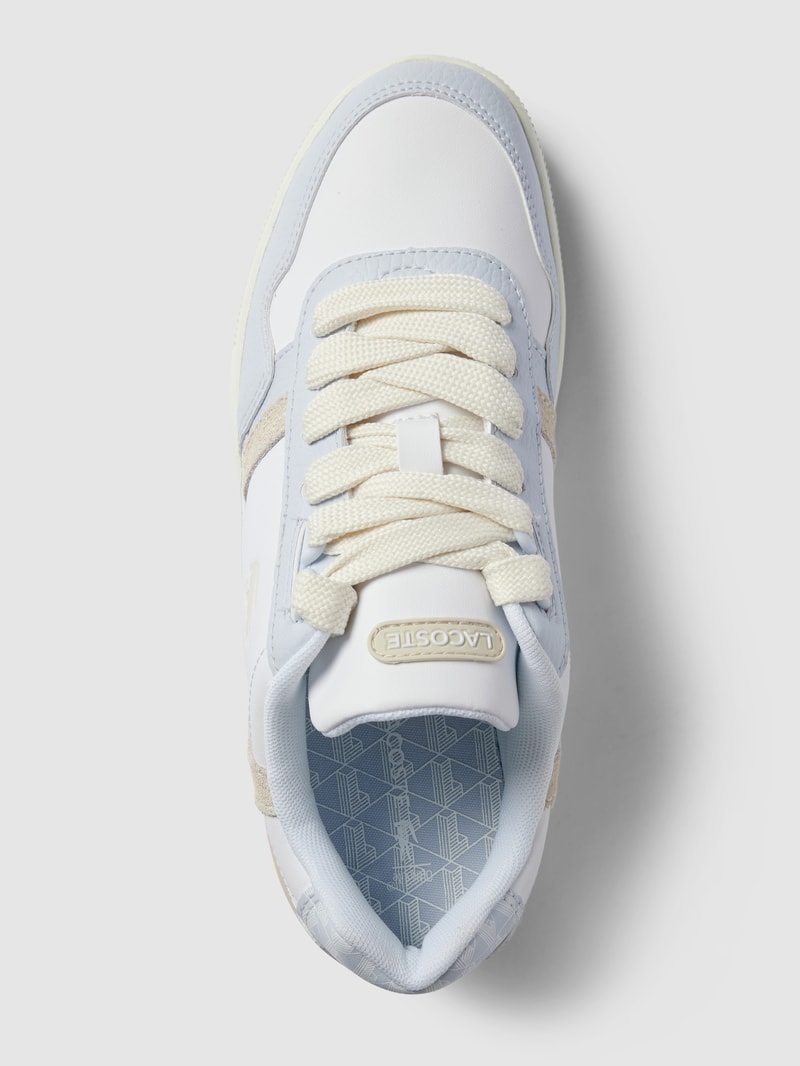 Sneaker mit tonalem Besatz Modell 'T-CLIP' in violett