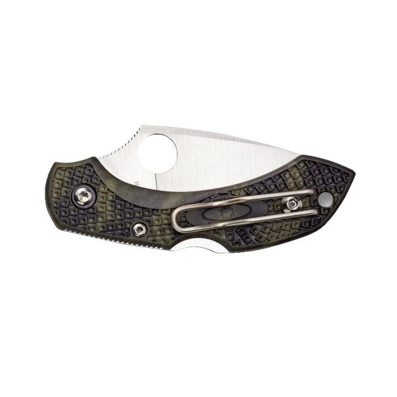 Spyderco Dragonfly 2 FRN Zome Green Flat C28ZFPGR2