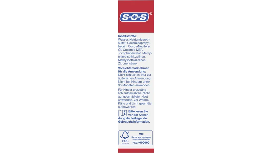 SOS Läuse Shampoo 100 ml