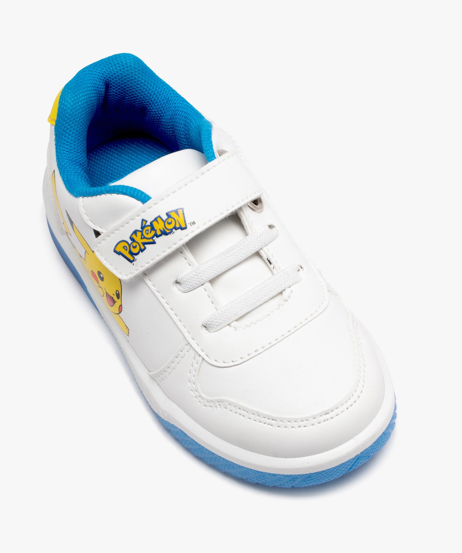 Baskets Garçon Pikachu à semelle lumineuse - Pokemon blanc | GEMO