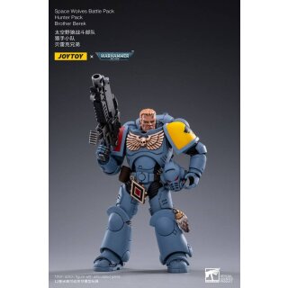 Warhammer 40k Actionfiguren 4er-Pack 1/18 Space Wolves Battle Hunters 12 cm